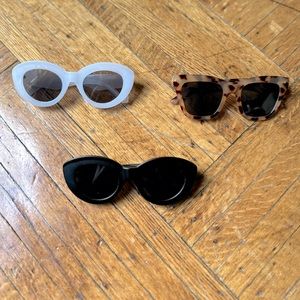 3-pack Sunglasses 🕶️ Cat Eye